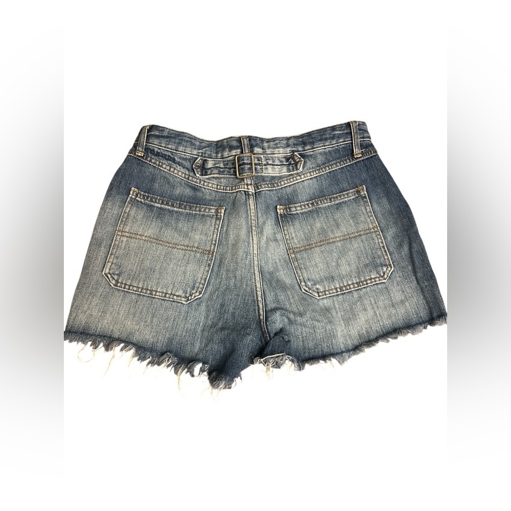 Free people high waisted cut off denim jean shorts - Picture 3 of 5